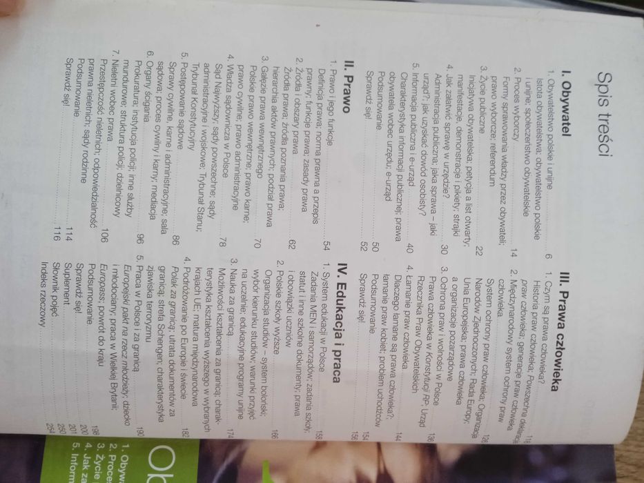 W centrum uwagi, podręcznik, podstawa, WOS - A. Janicki