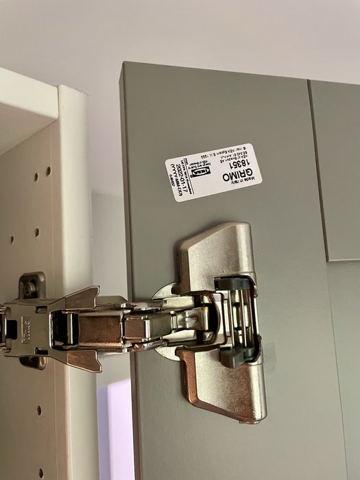 Grimo Ikea Pax drzwi 50x229 z zawiasami szary