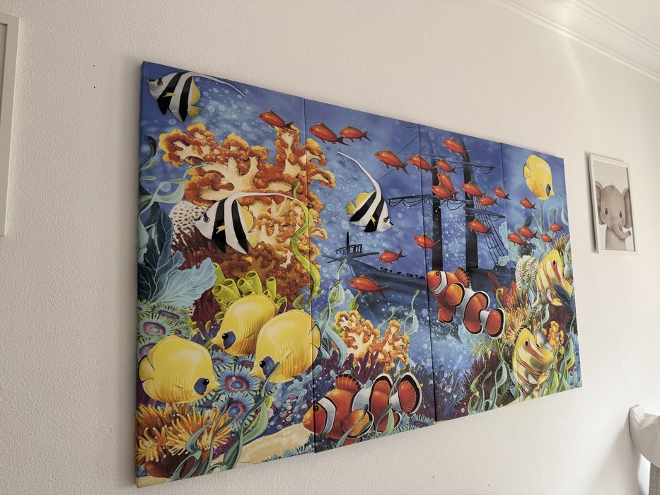 Telas/quadros de aquario