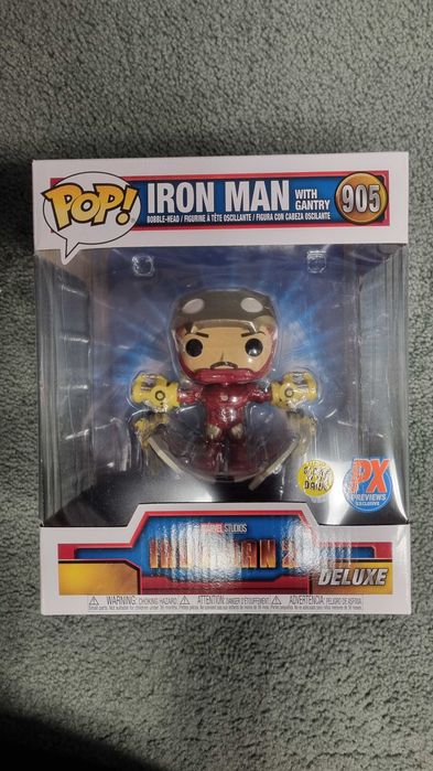 4 figurki Funko Pop Iron Man