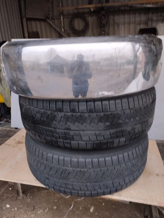 Два колеса на титанах Mitsubishi pajero wagon 265/70r16