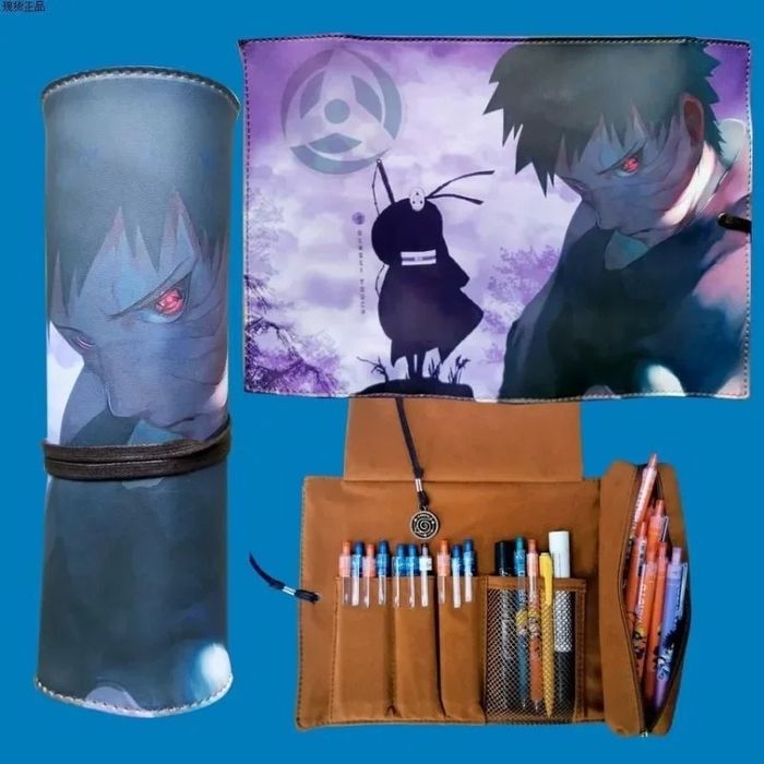 Estojo desenhos Naruto