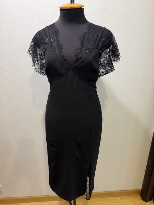 Спідниця вечірня з французьким мережевом