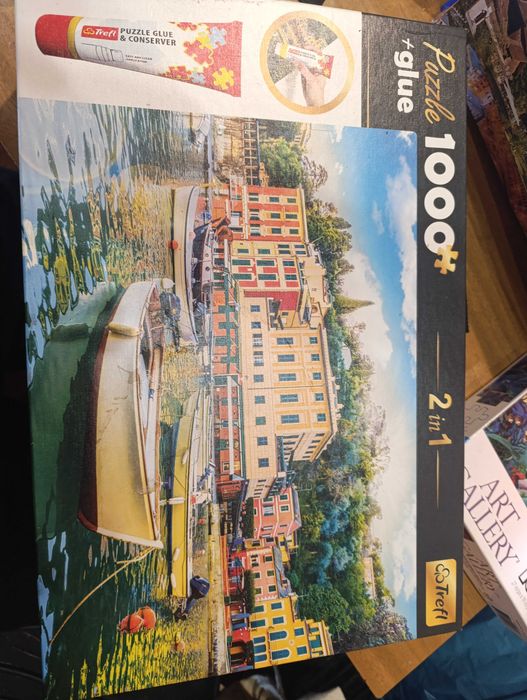 Puzzle Trefl 1000 szt. Portofino Ligunia Włoch kod 10650