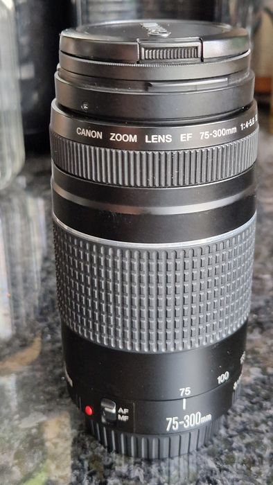 Canon EF 75-300mm f/4-5.6 III – Objetiva Telefoto Zoom Full Frame