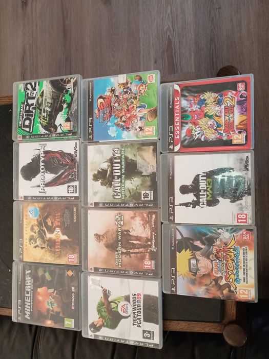 11 jogos PS3 completos.