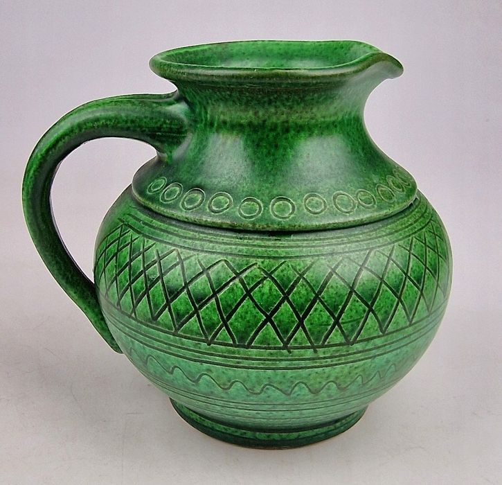 CERAMICZNY DZBANEK Wilhelm Kagel Lata 1950 Niemcy