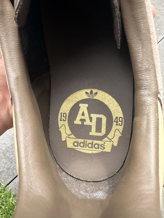 Nowe Buty Adidas Samba Suede Rozmiar 48 Szare / Brązowe