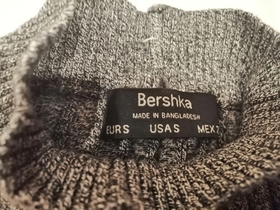 Camisola malha gola alta