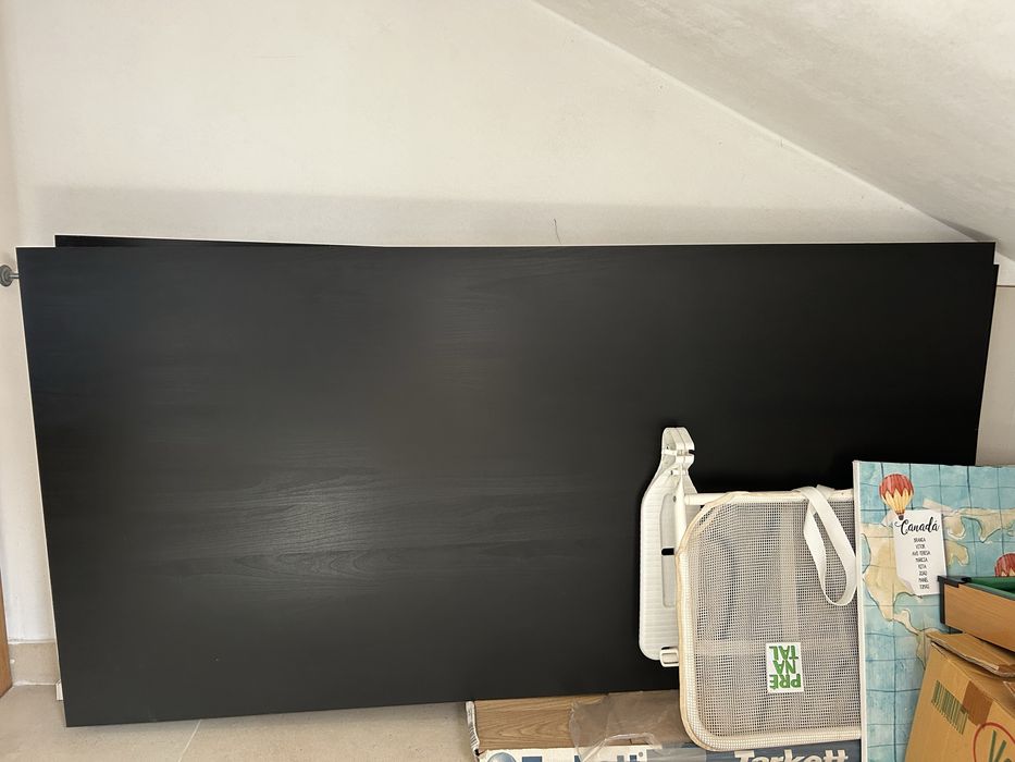 Vendo tampos de madeira castanho 150x75