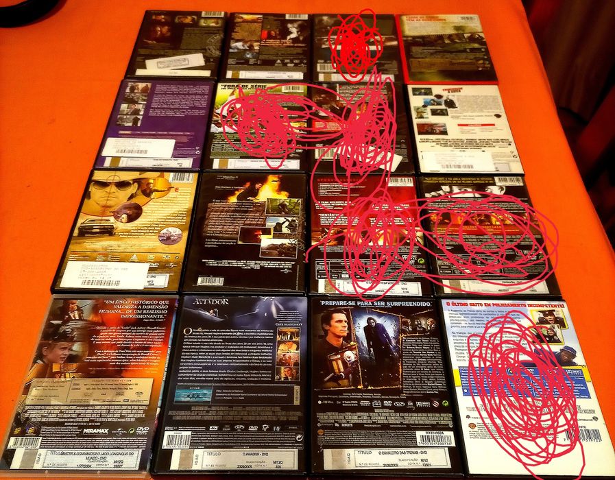 vendo  dvds usados eis aluguer