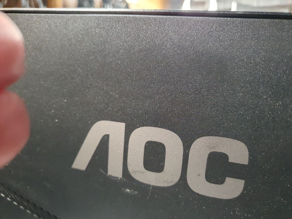 Smart Tv AOC curvo PARA PEÇAS, da marca indicada comprado em 2020