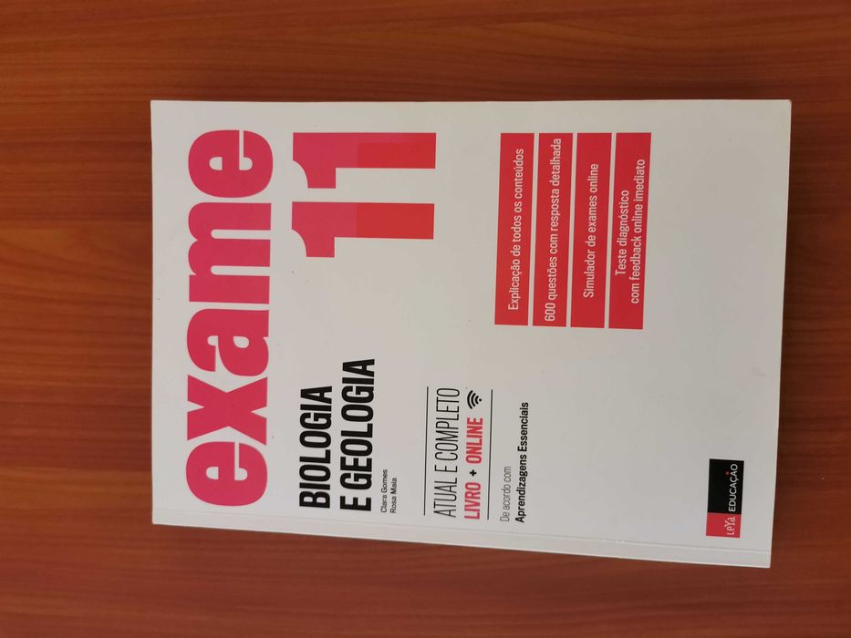 Livro de preparação para o exame nacional de biologia e geologia