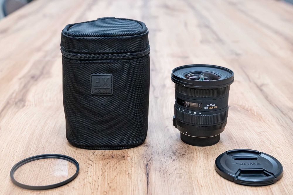 Obiektyw Sigma 10-20mm F3.5 EX DC HSM Nikon w super stanie