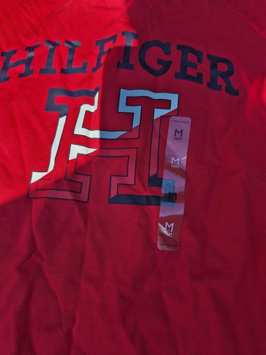 Tommy Hilfiger tshirt t-shirt koszulka męska czerwona M Nowa oryginal