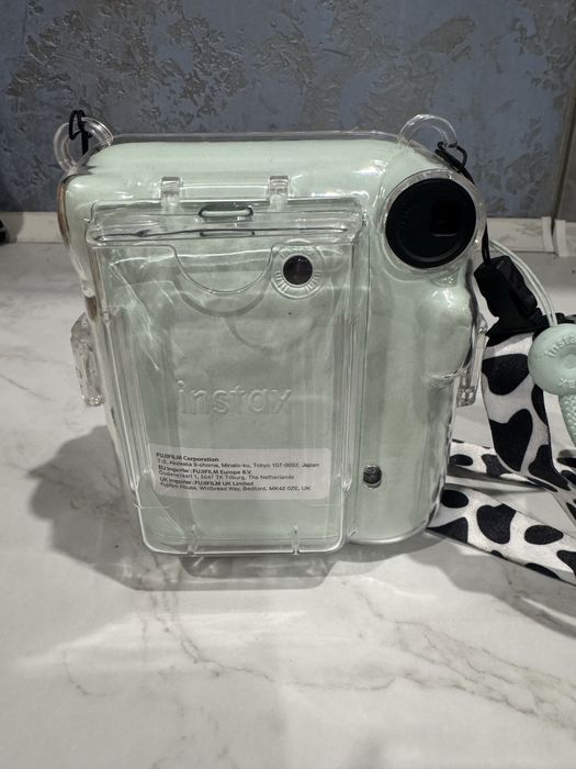 Фотокамера миттєвого друку Instax mini 12 + прозорий чохол