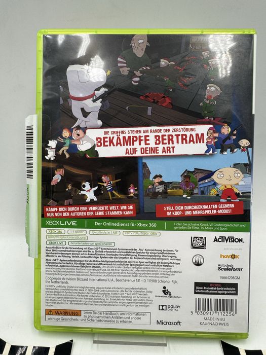 Family Guy Xbox 360 Gwarancja