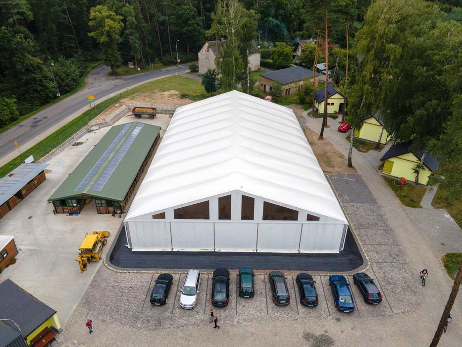 Hala ujeżdżalnia 20x30x4m sprzedam hala namiotowa producent EWENTA