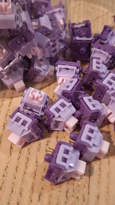 Switches Teclado - LEOBOG Purple Wood