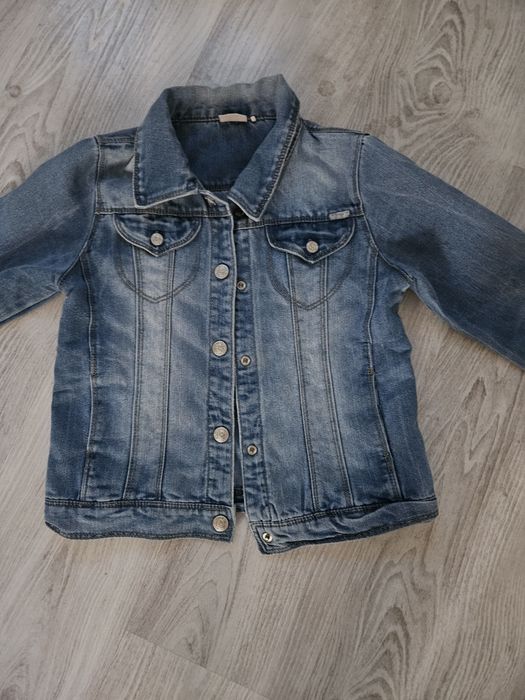 Kurtka jeansowa  unisex rozm.140