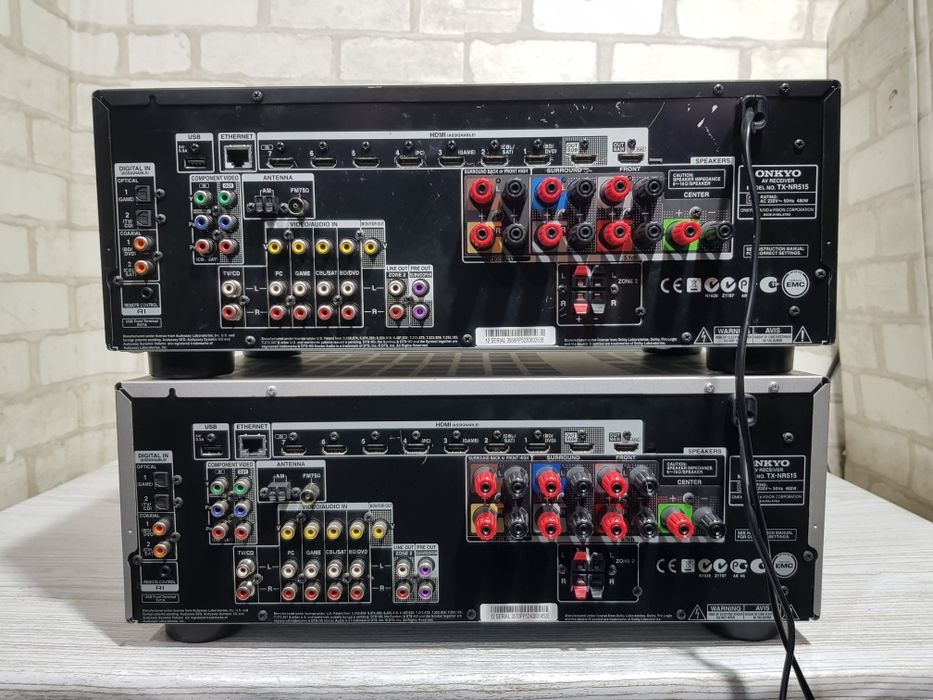 7.2 AV ресивер ONKYO TX-NR515, +1ч.,*7x130 Вт, HDMI, USB,  б/у з Німеччини