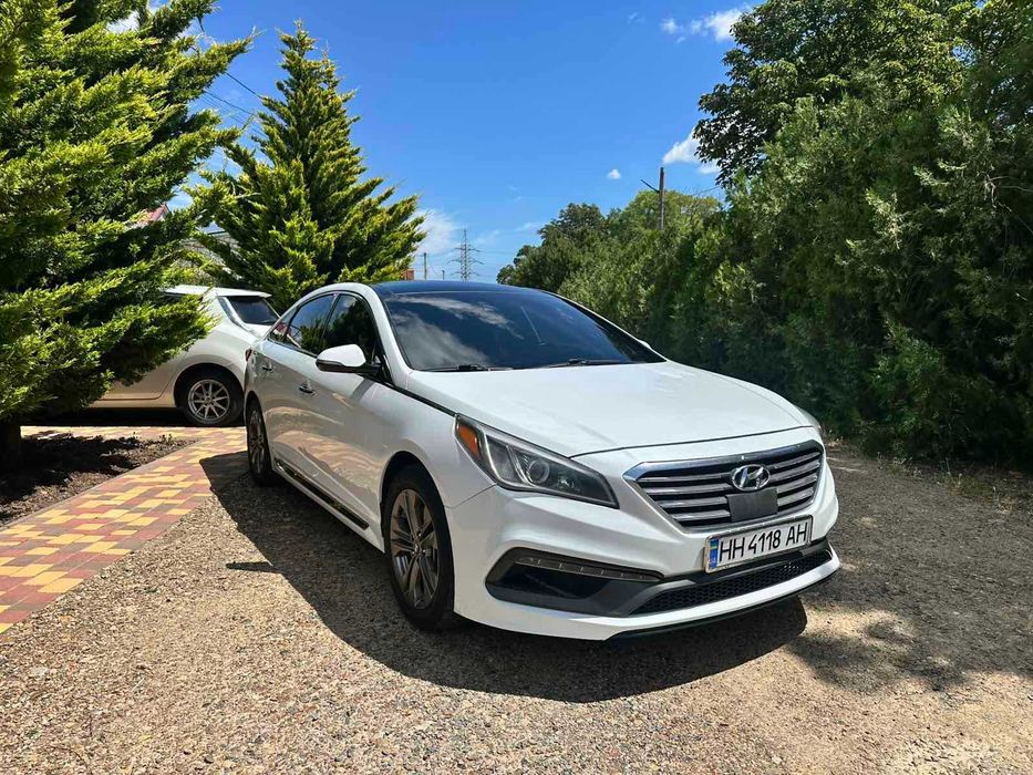 Hyundai Sonata MAXIMAL (2.0 turbo, кожа, панорама, 2015 год)