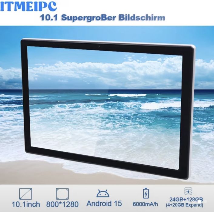 ITMEIPC Android15 128Gb Планшет 10ʼ1