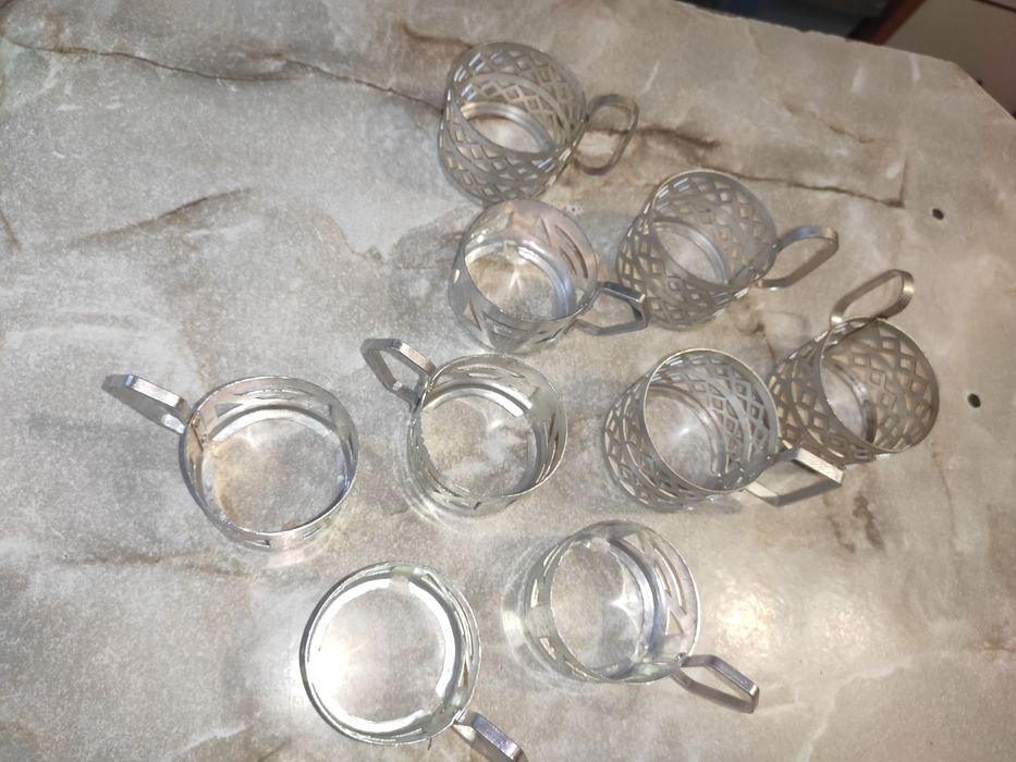 Zestaw kultowych PRLowskich koszyczków alu