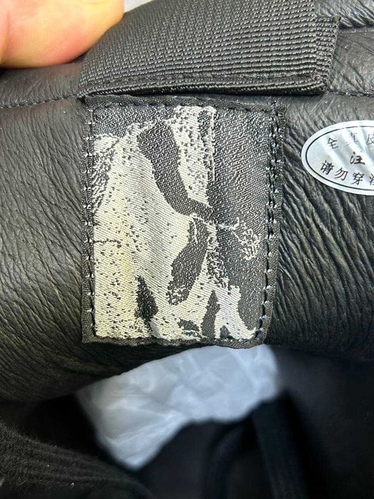 Rick Owens GEOBASKET кеды 43 44  кросівки кеди чорні jumbo lace laces