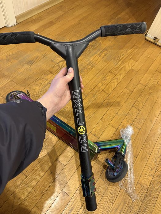 Трюковый подрастковый самокат Crosser Phantom 120*24