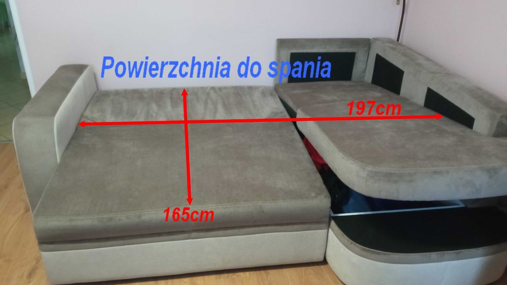 Mam do sprzedania naroznik tapicerowany