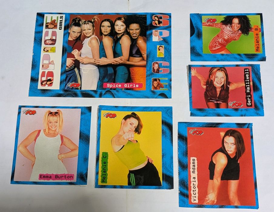 Autocolantes das Spice Girls