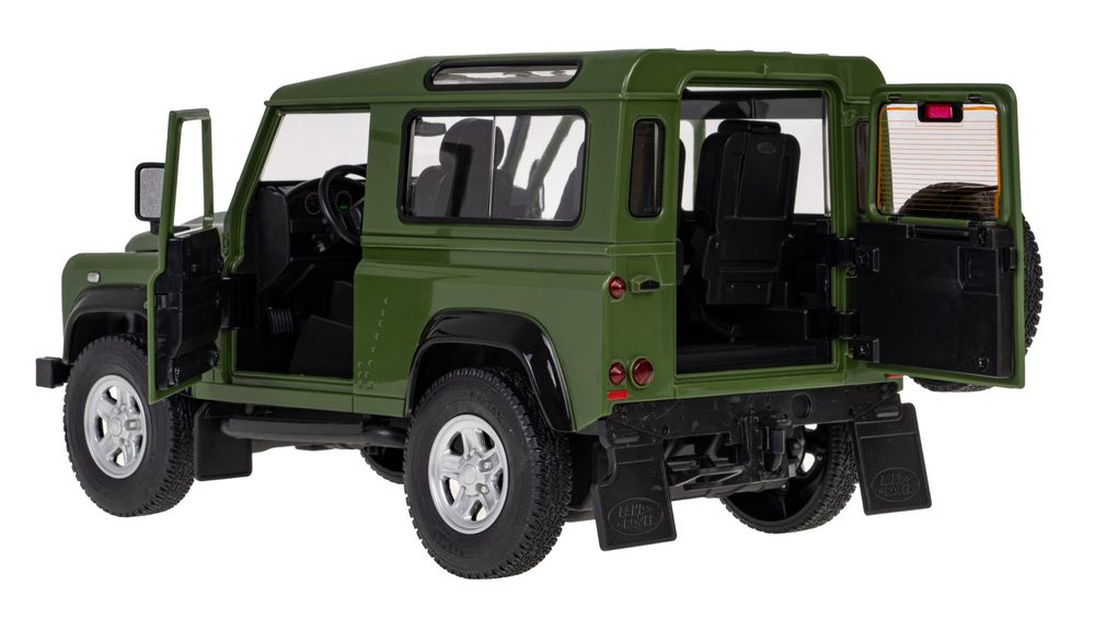 Autko R/C Land Rover Defender  RASTAR Zielony Auto zdalnie sterowane