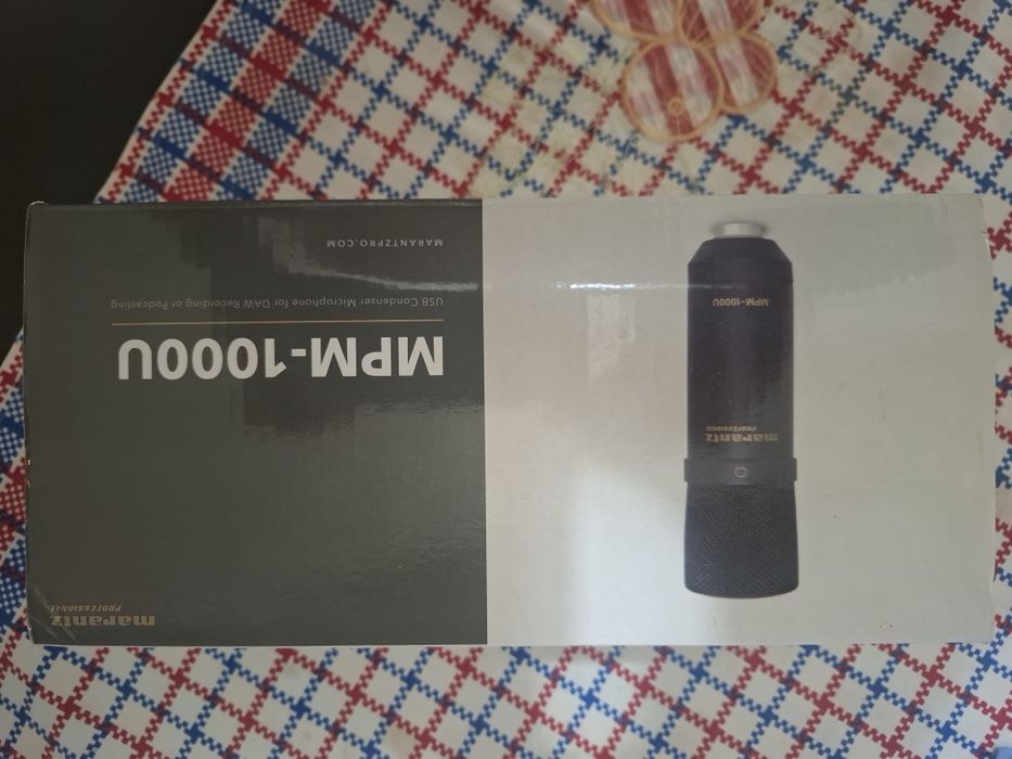 Microfone Condensador USB Marantz Professional MPM-1000U (Com caixa)