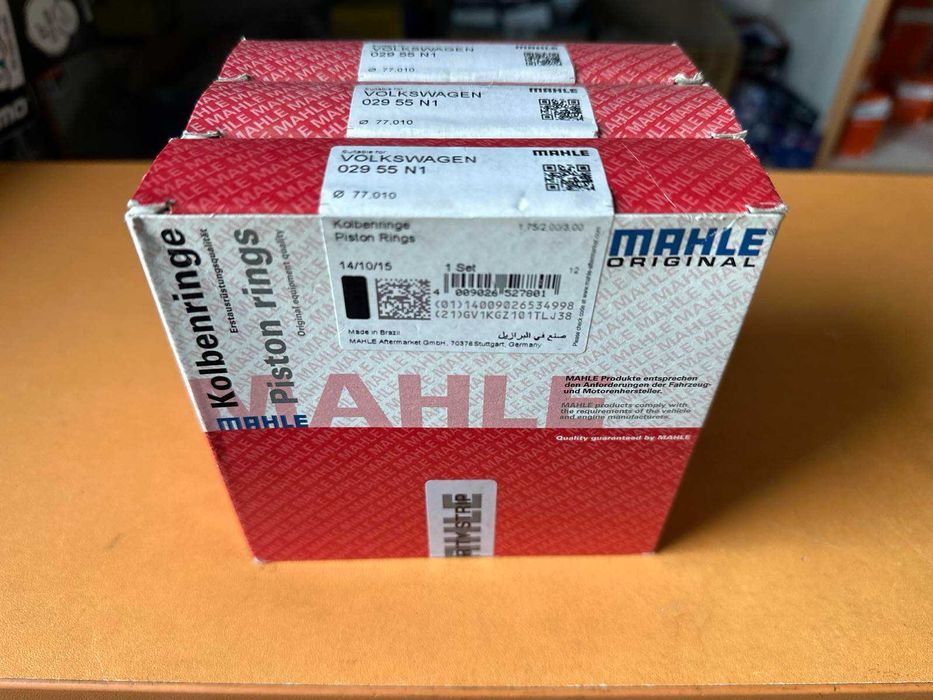 Кільця поршневі AUDI 80, 100, PASSAT B2, BORA, GOLF, Т3, T4