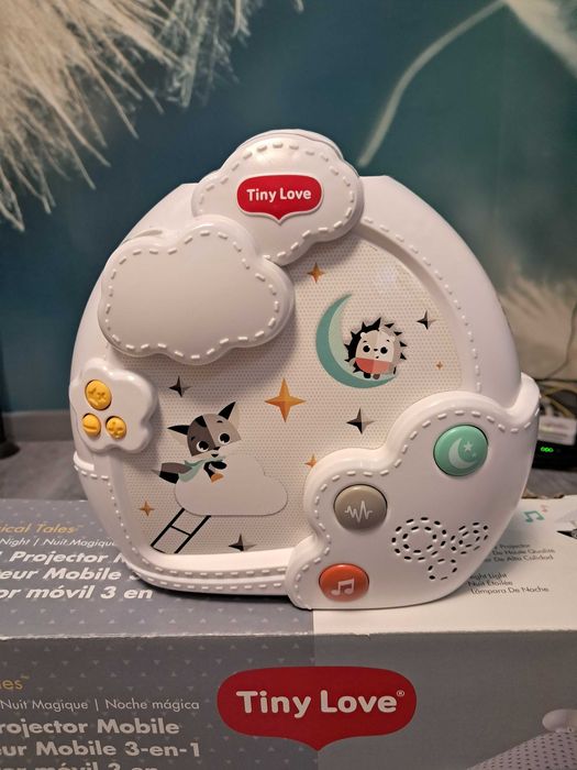 Мобіль проектор 3в1 Нiчна галявина Tiny Love карусель