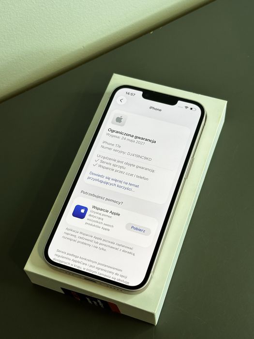 Iphone 17e 256gb 100% Bateria Gwarancja Paragon