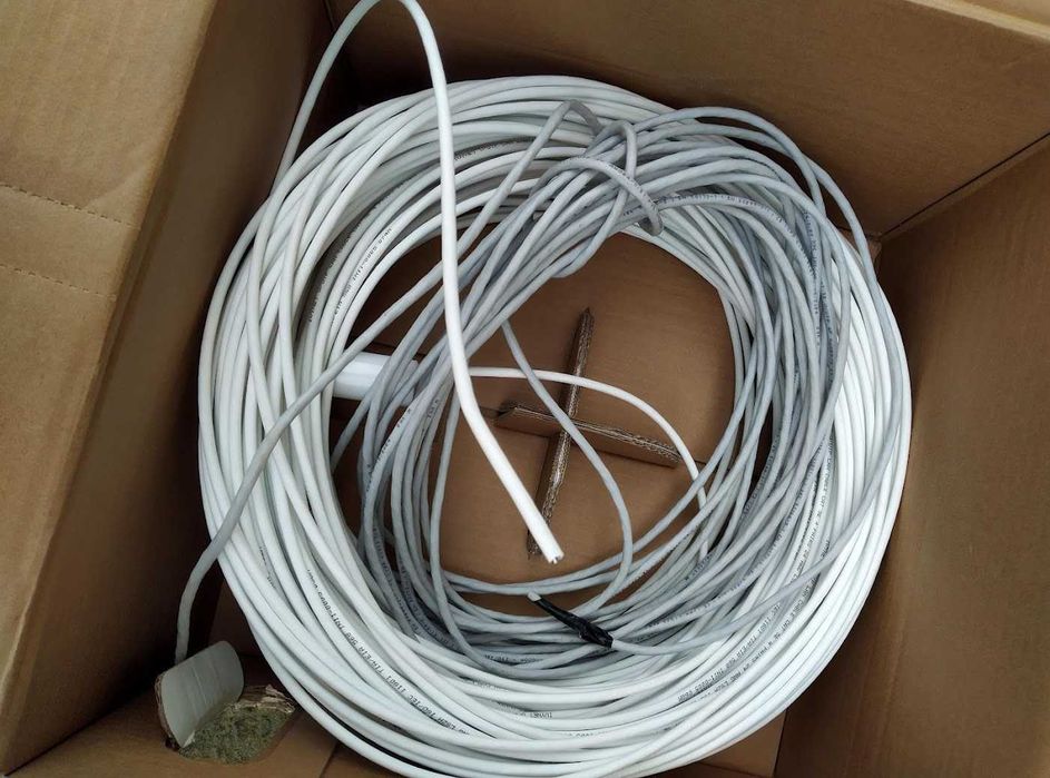 Кабель мережевий Cat5e Мідь 100% Віта пара Патч-корд