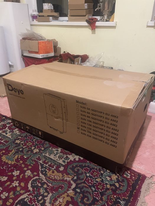 Гібридний інвертор Deye SUN5, SUN6, SUN8, SUN10, SUN12, SUN15, SUN20