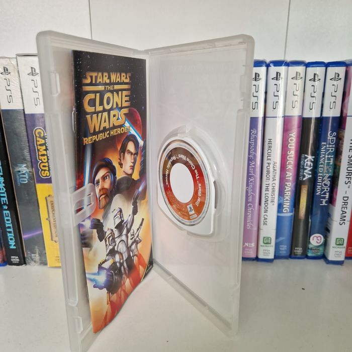Star wars the clone wars psp PlayStation portable