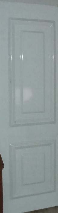 Folha de alumínio para porta, branca e castanha, reversível