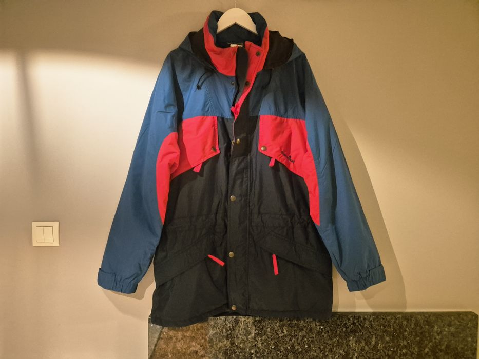 Kurtka zimowa przejściowa XXL 44 retro długa kurtka