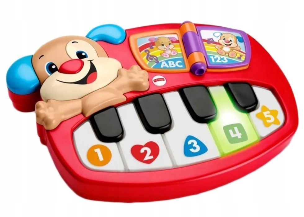 Fisher Price Pianinko SZCZENIACZKA zabawka INTERAKTYWNA