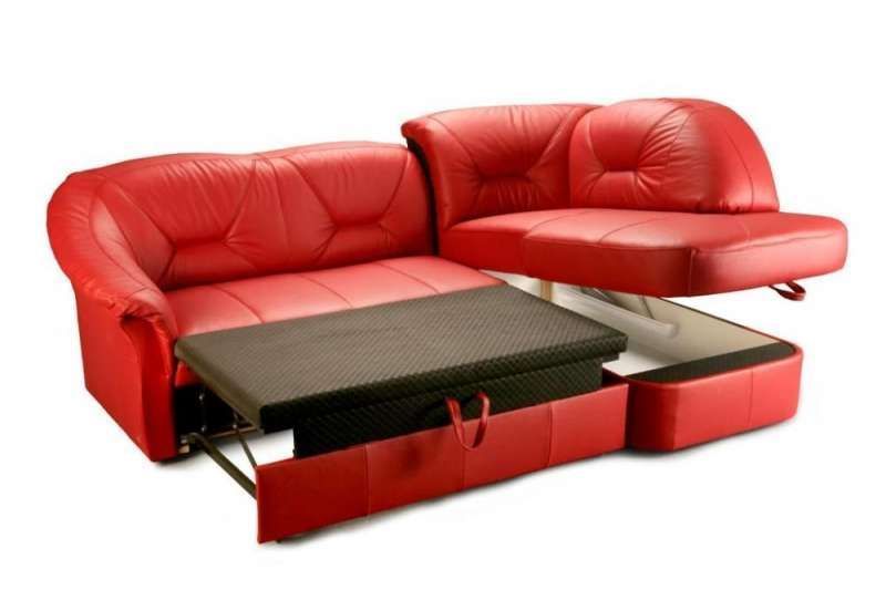 Wiosenna cena narożnik FRESH skóra naturalna f-cja spania producent