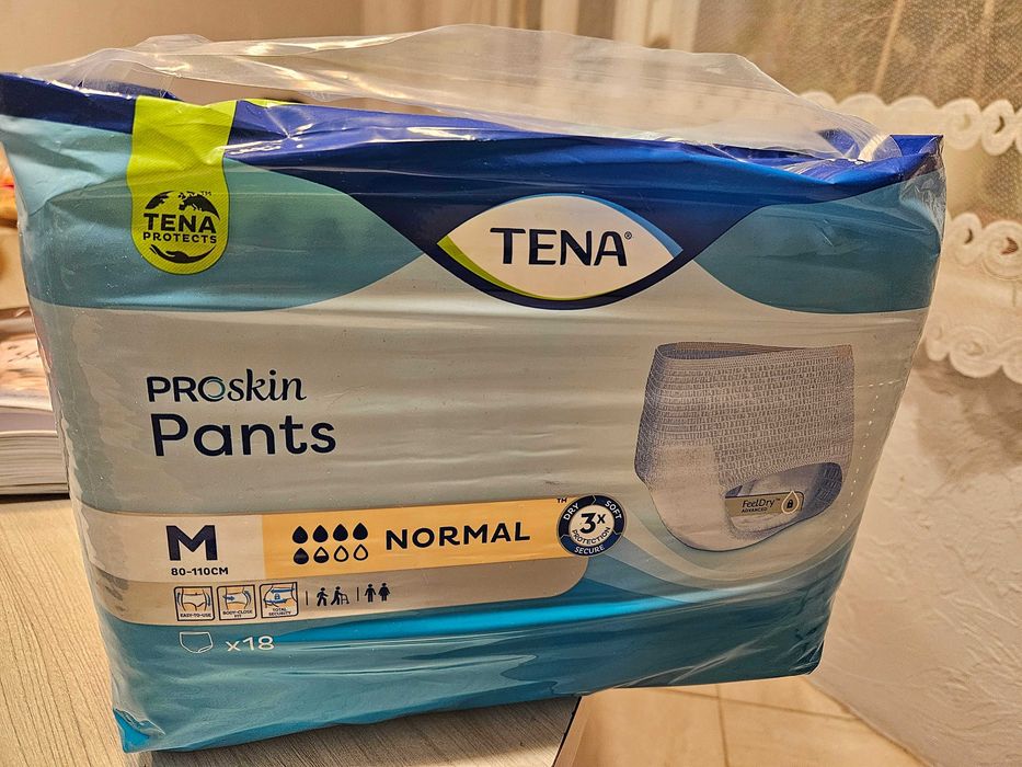 Pieluchomajtki Majtki chłonne TENA Pants  M 72 szt