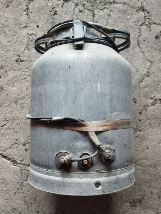 Бідон алюмінієвий 40л з Електронагрівачем