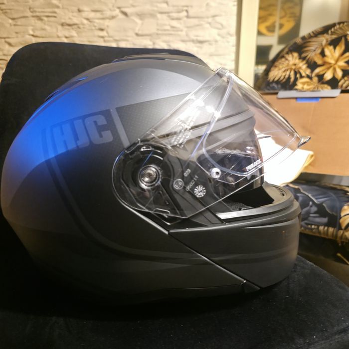 Kask HJC i90 szczękowy, rozm. [S 55-56], stan jak nowy, Pinlock