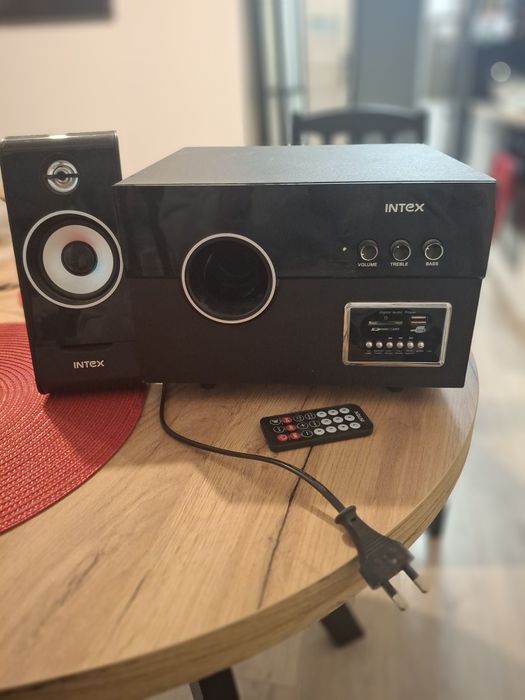 Głośniki mini wieża  radio Intex It-2475 Beats Czarne