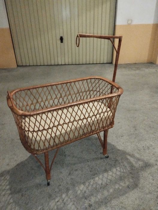 Berço em Vime de bebe