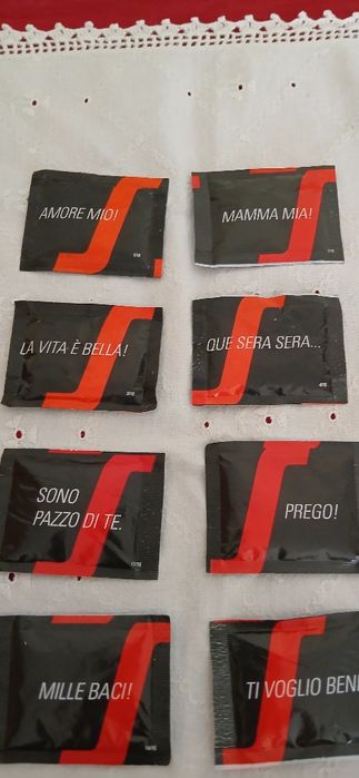 Pacotes de Açúcar Segafredo